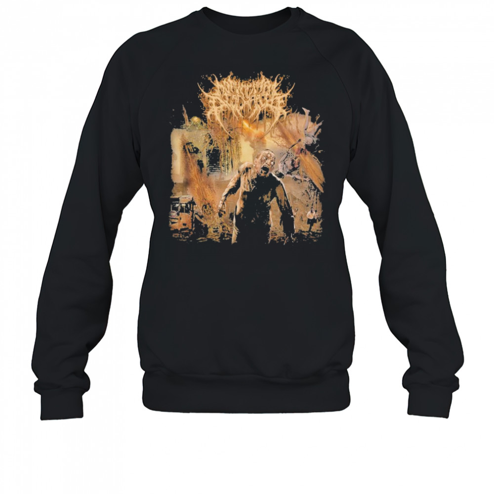 Monumental Discharge Cesspit Earth T-shirt Sweatshirt