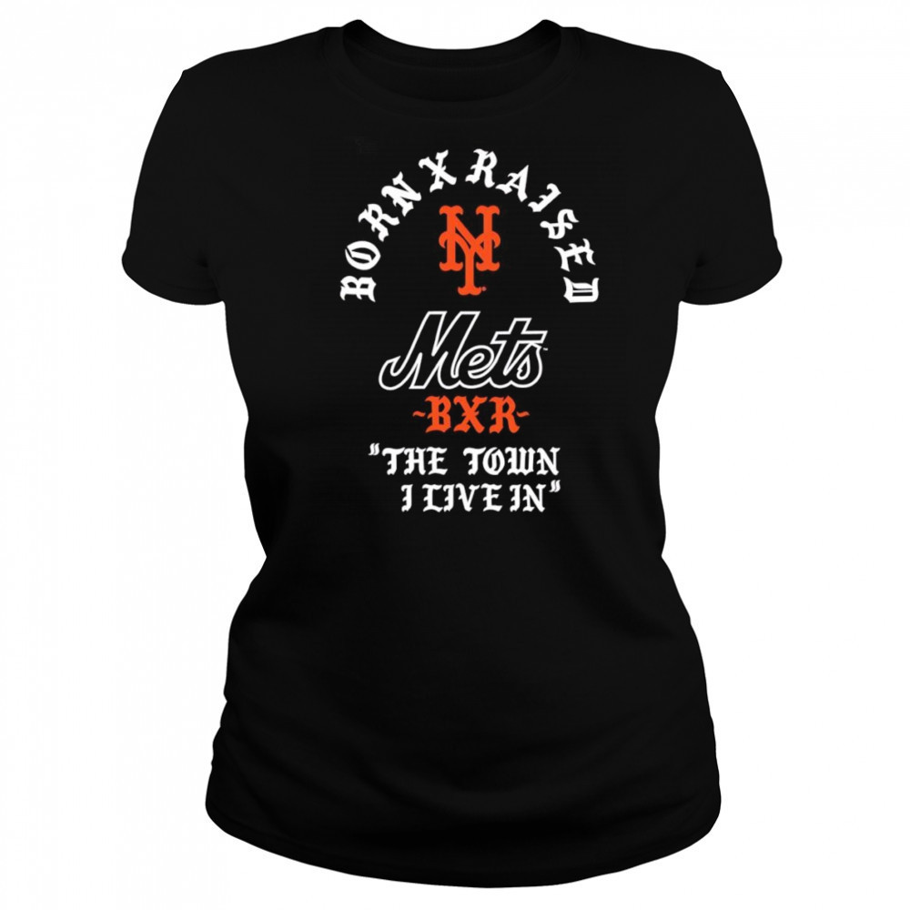 New York Mets Raised in New York Town shirt Women's T-shirt