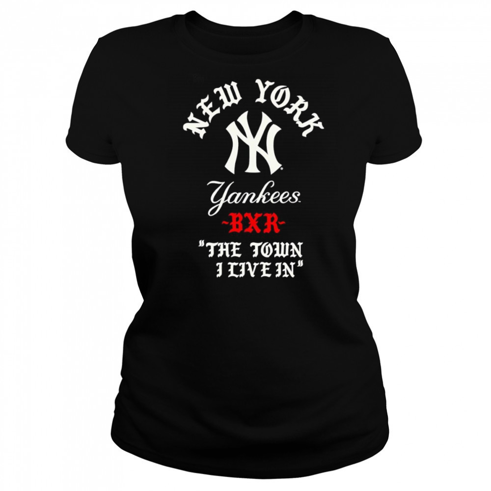 New York Yankees Raised in New York Town shirt Women's T-shirt