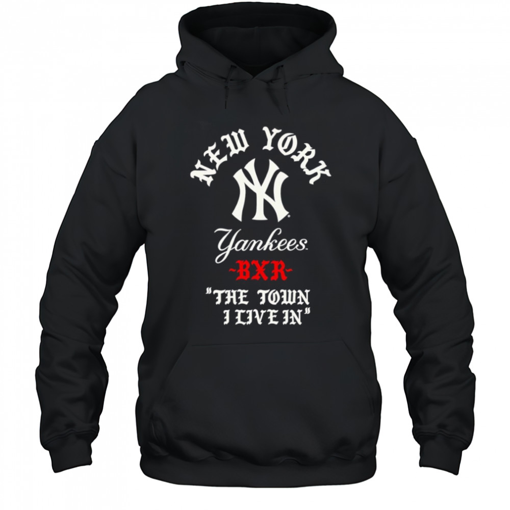 New York Yankees Raised in New York Town shirt Hoodie