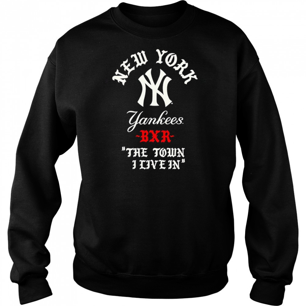 New York Yankees Raised in New York Town shirt Hoodie