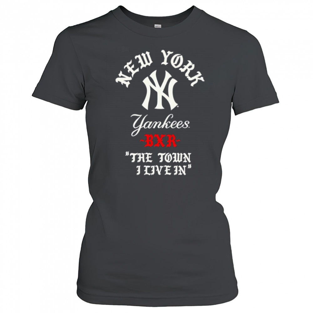 New York Yankees Raised in New York Town shirt Women's T-shirt