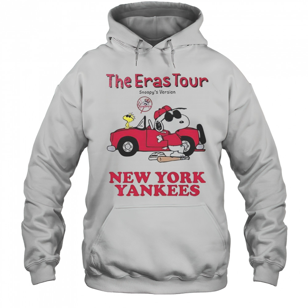 New York Yankees The Eras Tour Snoopy T-Shirt Hoodie