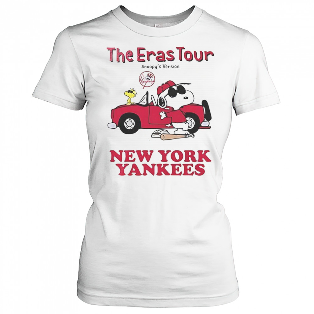 New York Yankees The Eras Tour Snoopy T-Shirt Women's T-shirt