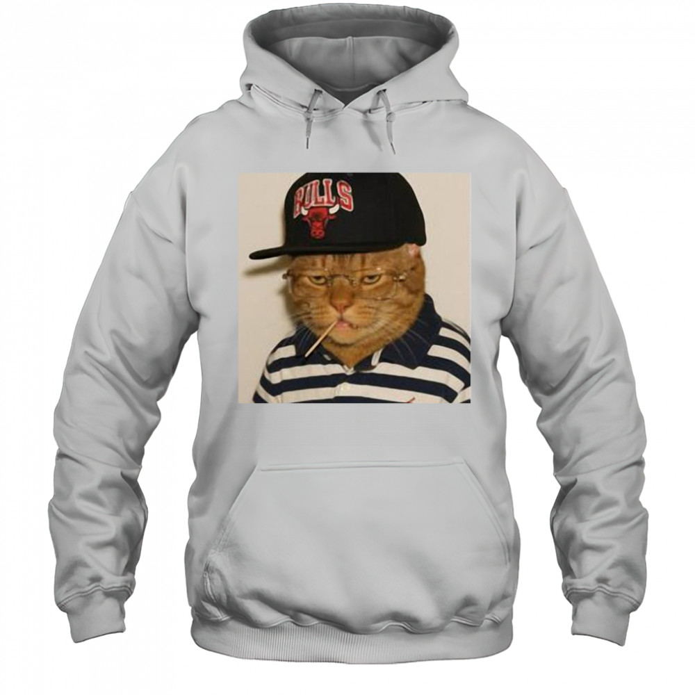 Numanuk Cat With Bulls Hat T-Shirt Hoodie