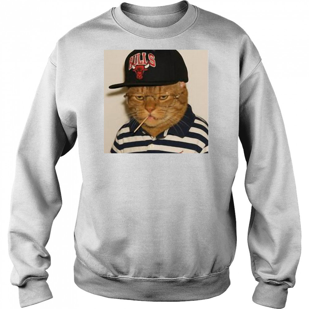 Numanuk Cat With Bulls Hat T-Shirt Hoodie