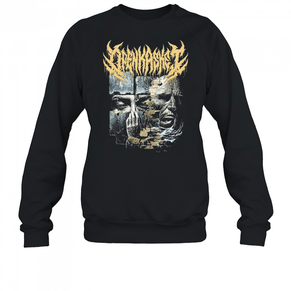 Open Kasket Cut-Out T-shirt Sweatshirt