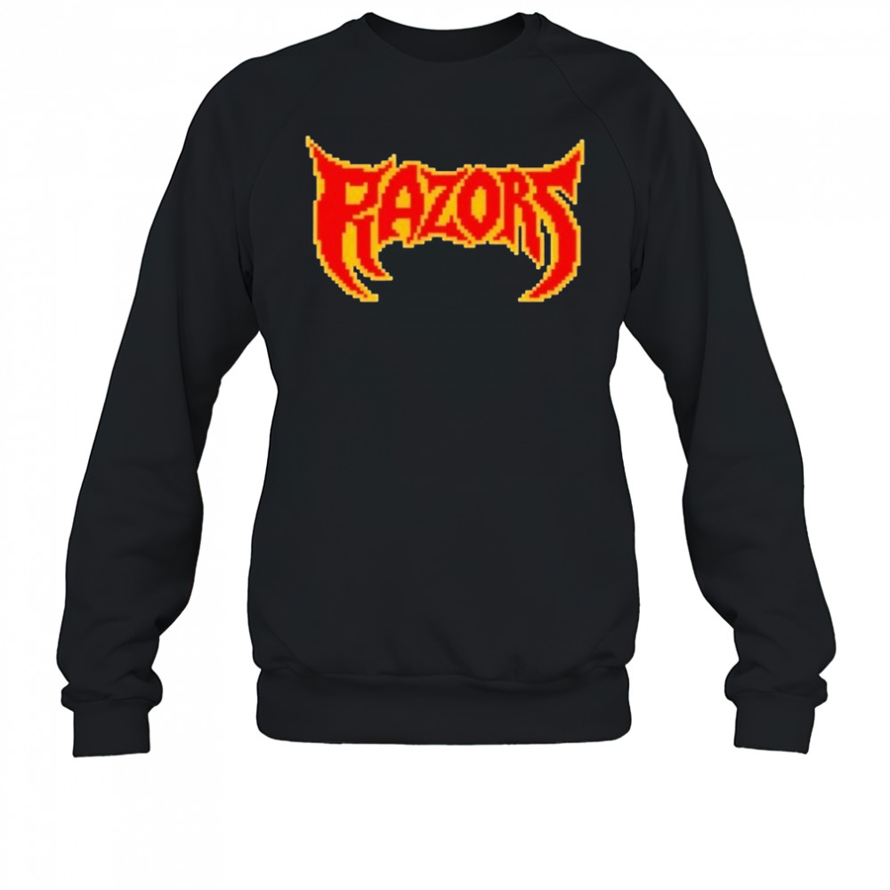 Razors Blockchain Pixel Logo T-Shirt Sweatshirt