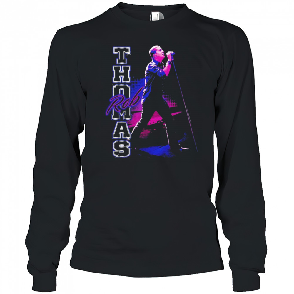 Rob Thomas Stage Glow Photo T-shirt Long Sleeved