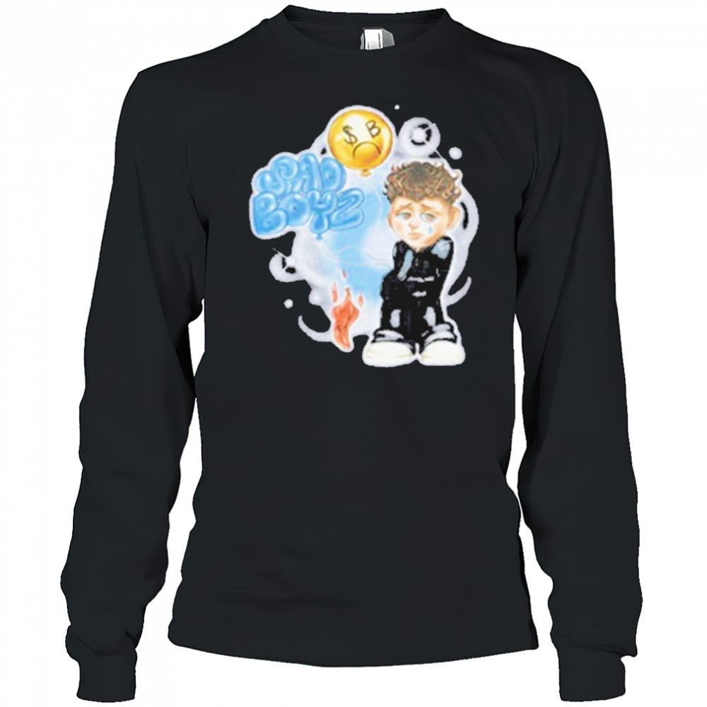 Sad Boyz Sad Now Sad Later T-Shirt Long Sleeved
