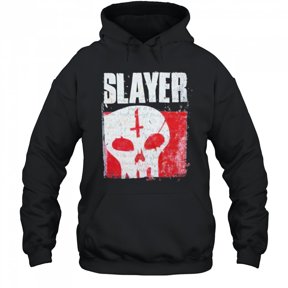 Slayer Undisputed Attitude T-shirt Hoodie