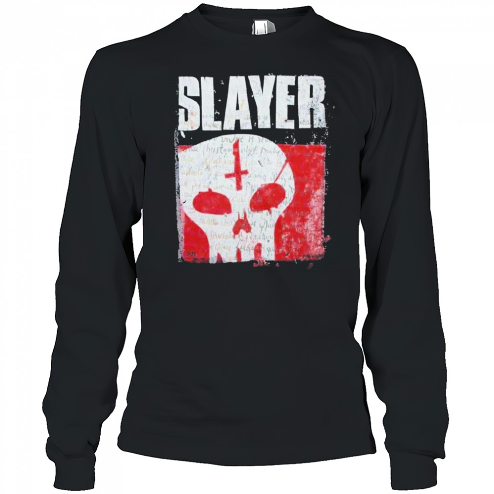 Slayer Undisputed Attitude T-shirt Long Sleeved