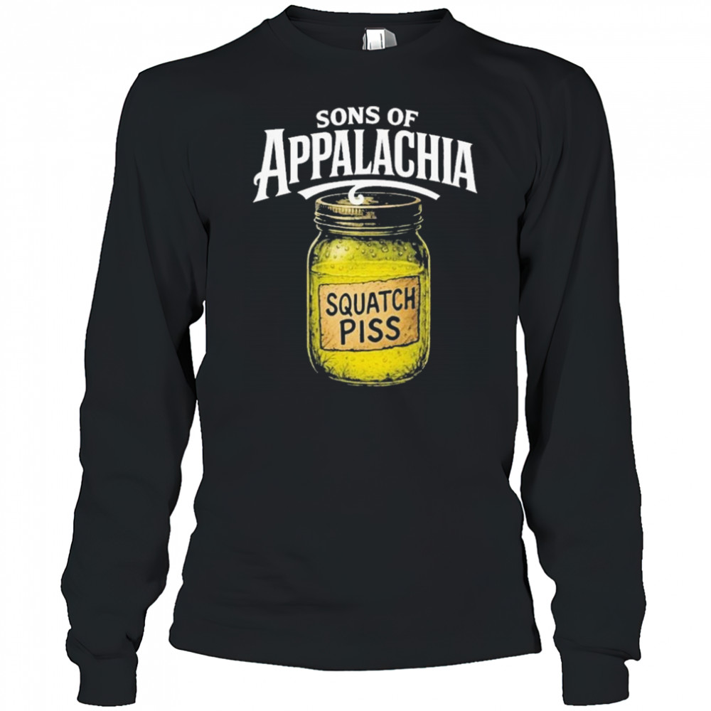 Sons Of Appalachia Sasquatch Piss Shirt Long Sleeved