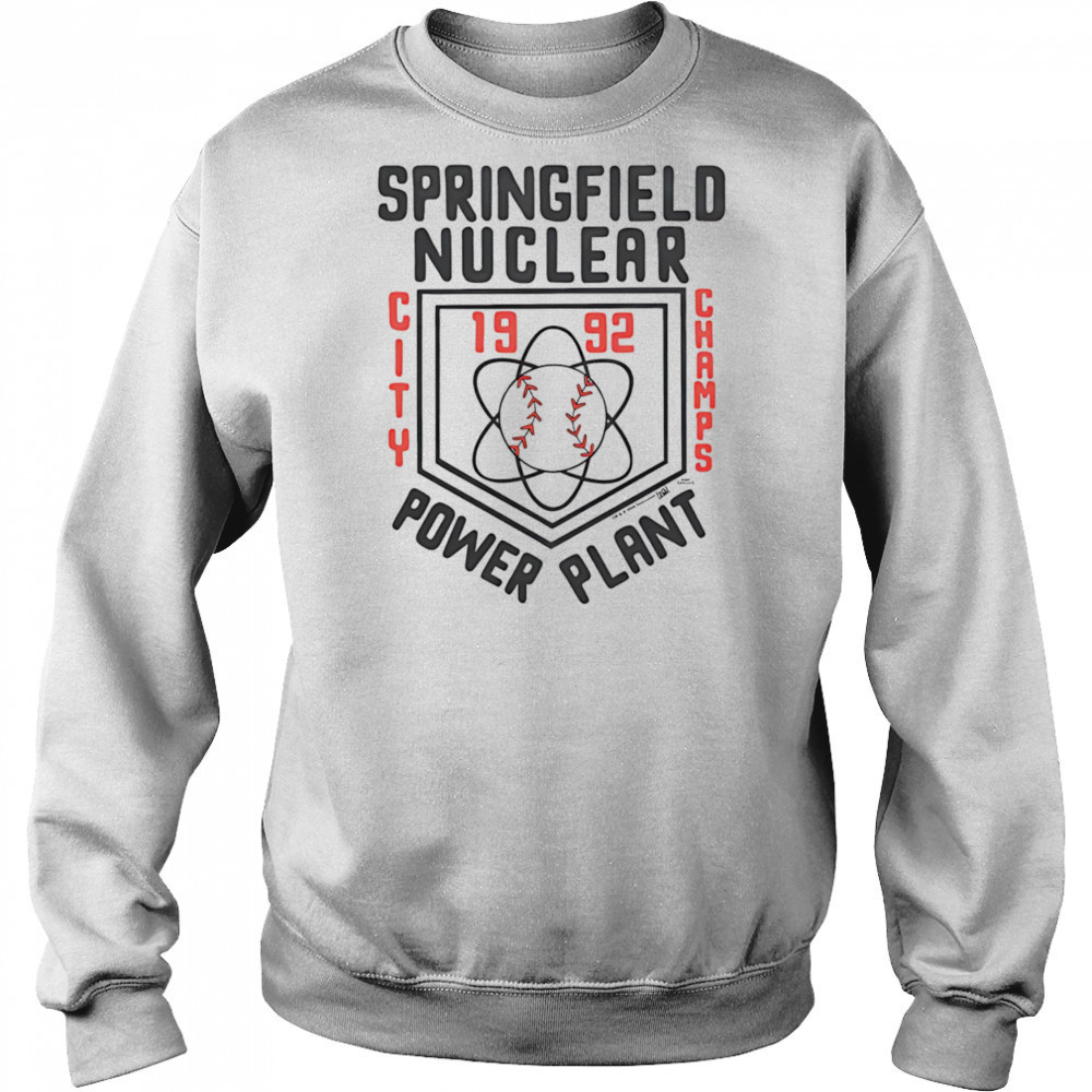 Springfield Nuclear Power Plant City Champs shirt Hoodie