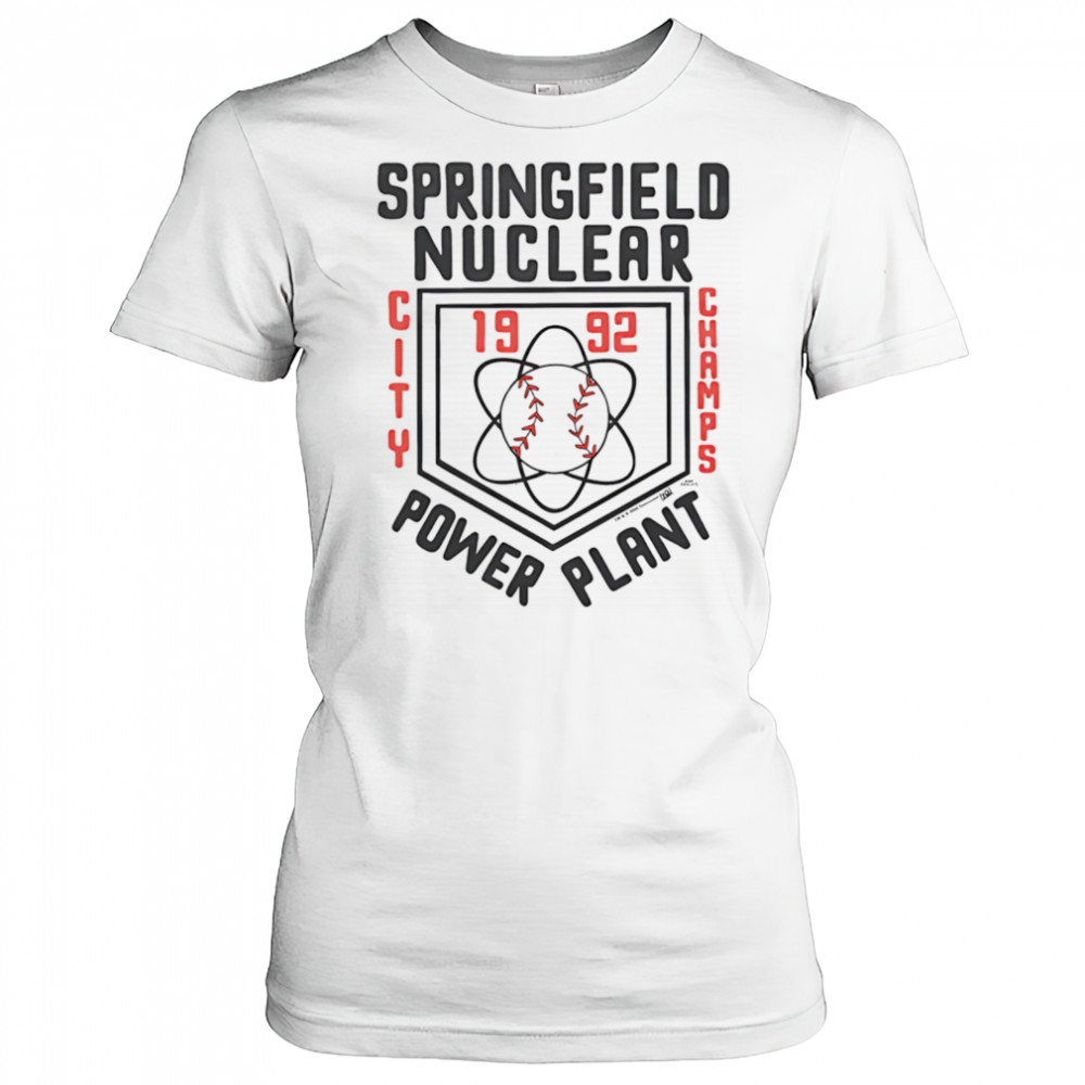 Springfield Nuclear Power Plant City Champs shirt Women's T-shirt