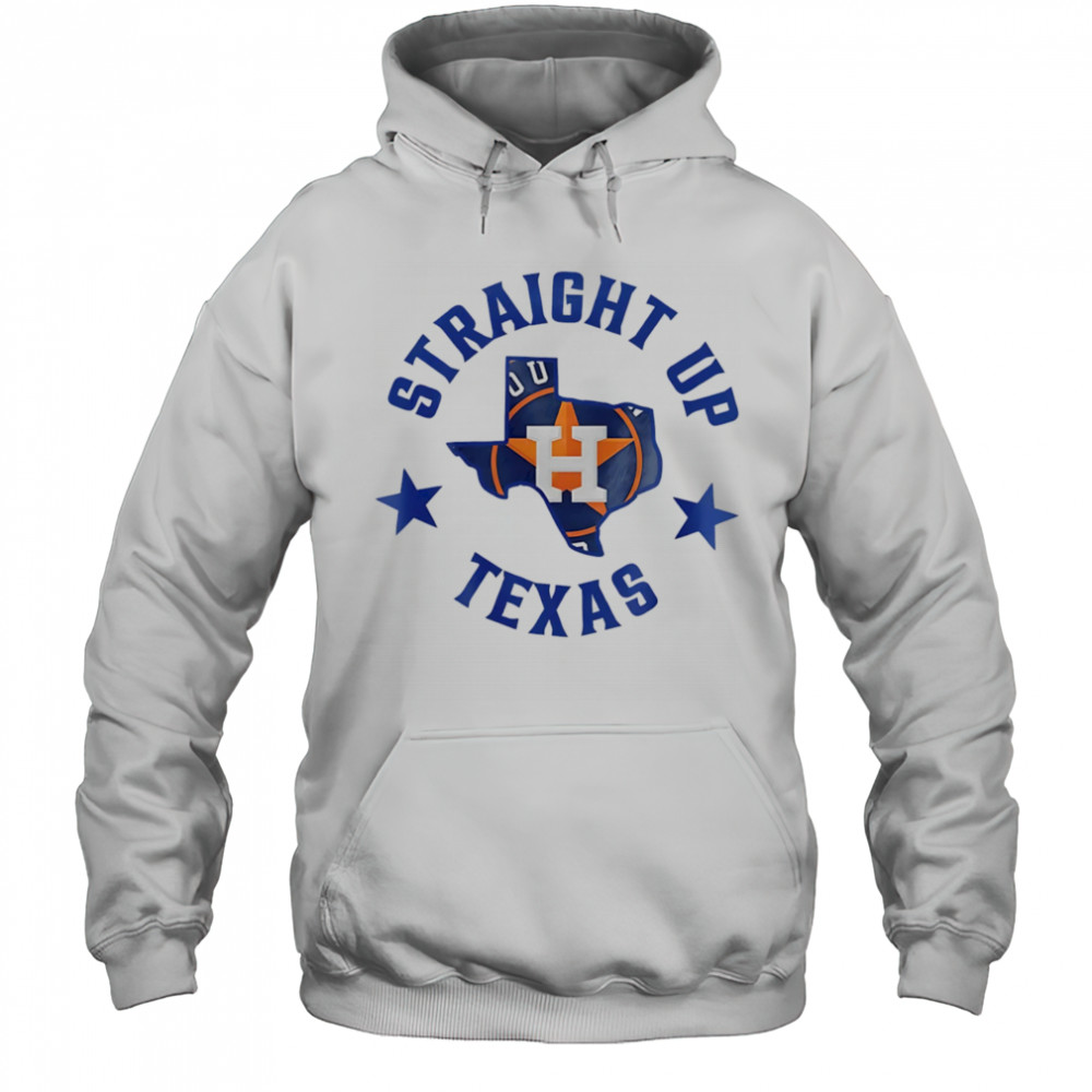 Straight up Texas Houston Astros logo shirt Hoodie