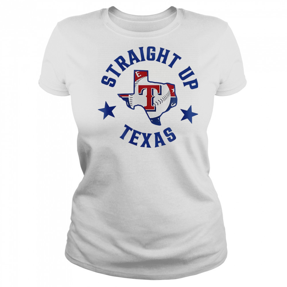 Straight up Texas Rangers logo shirt Women's T-shirt