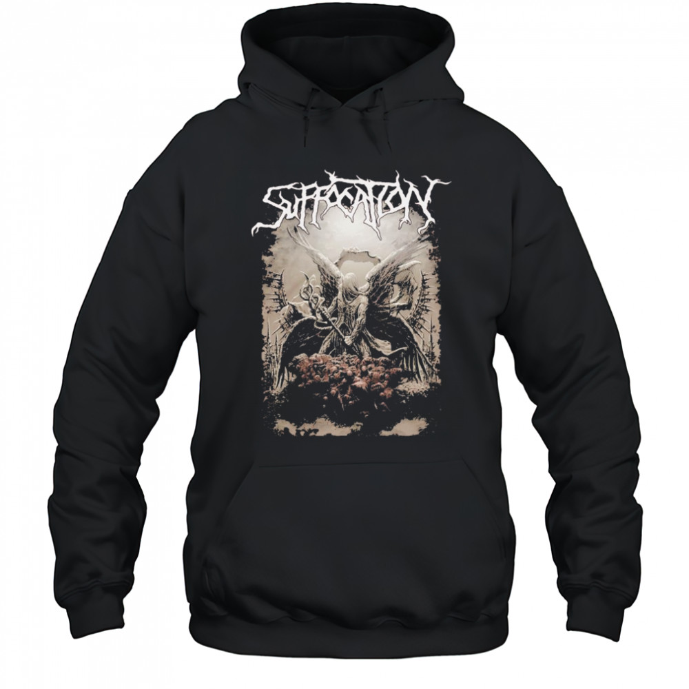 Suffocation Shred Angel T-shirt Hoodie