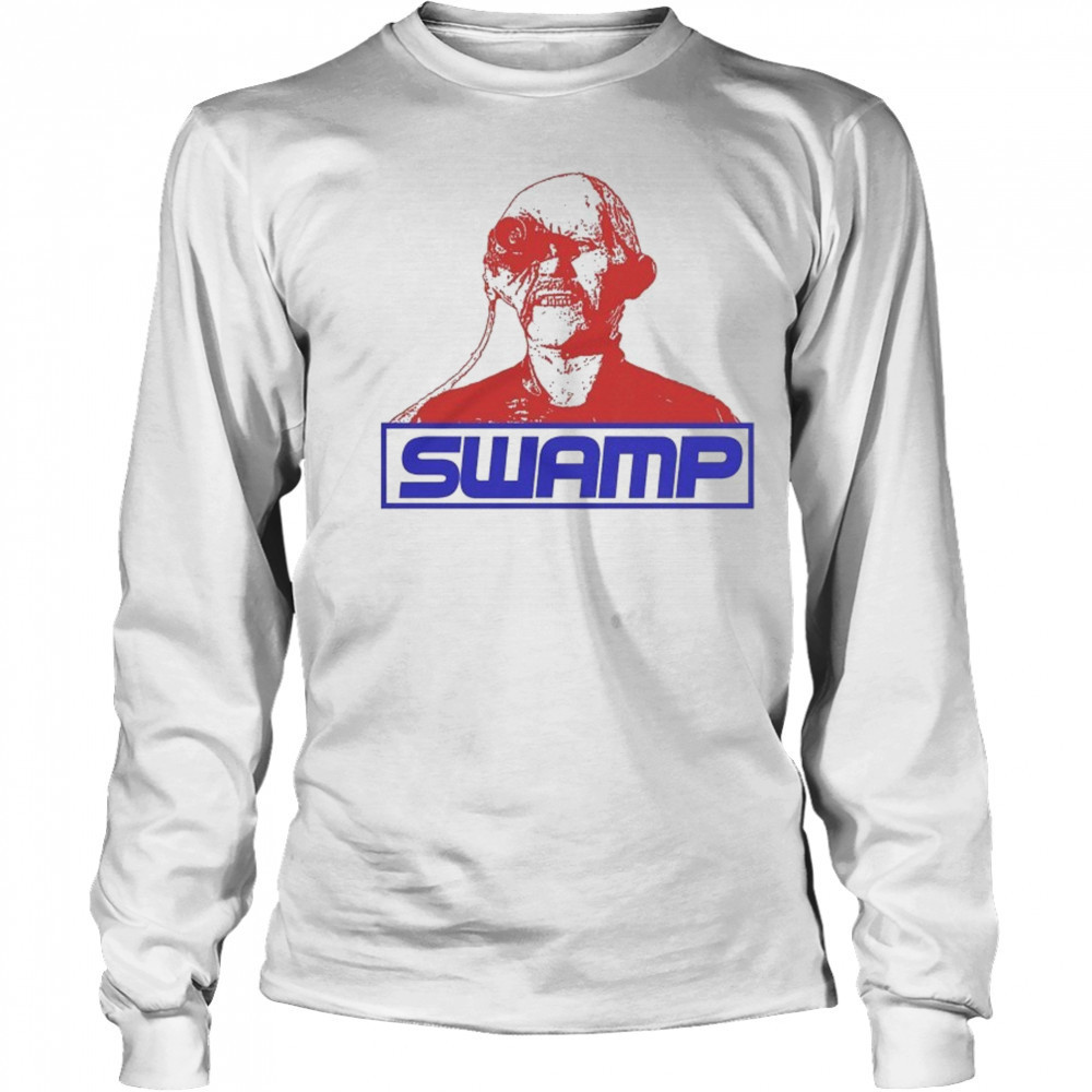 Swamp Camera Head T-shirt Long Sleeved