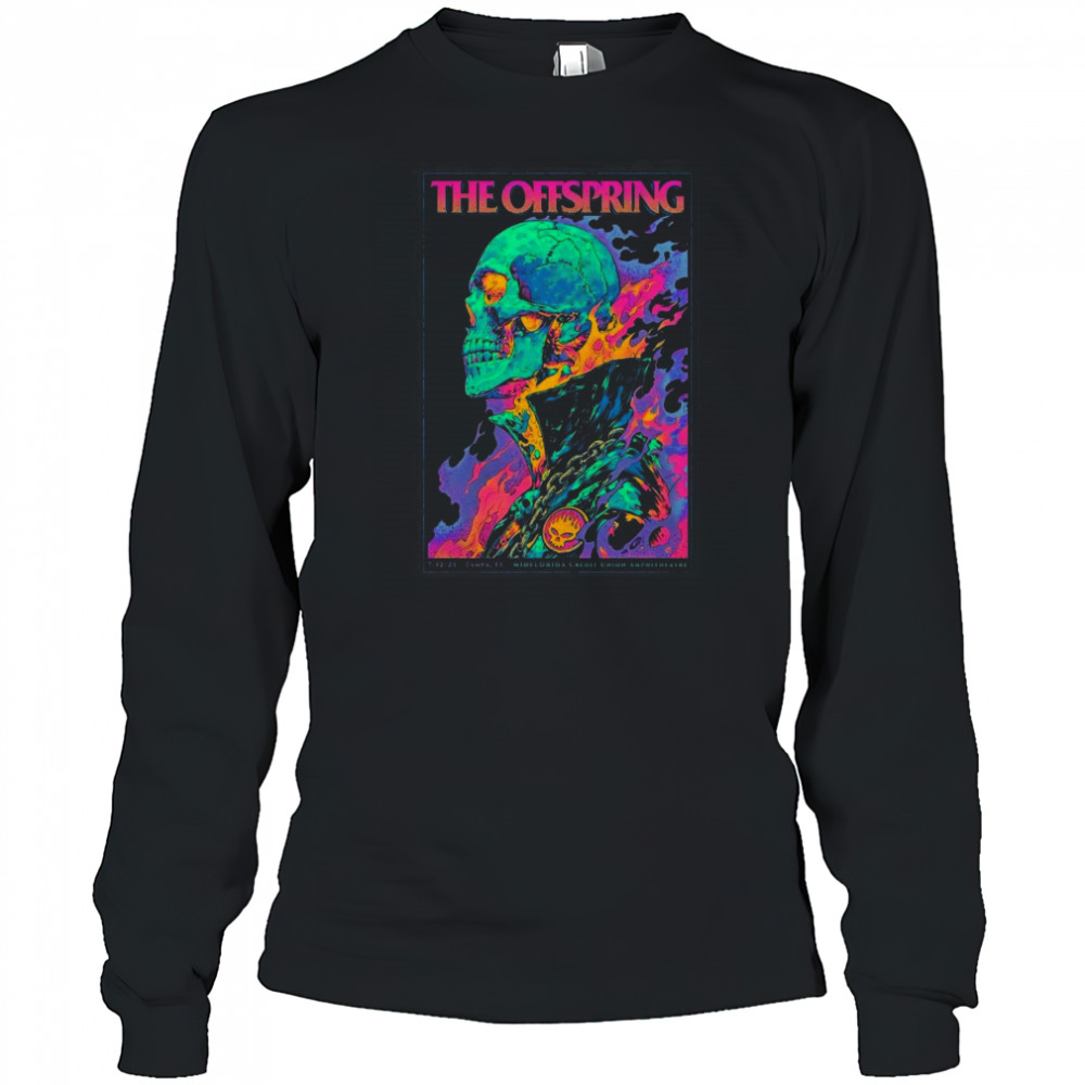 The Offspring July 12 2025 In Tampa FL Shirt Long Sleeved