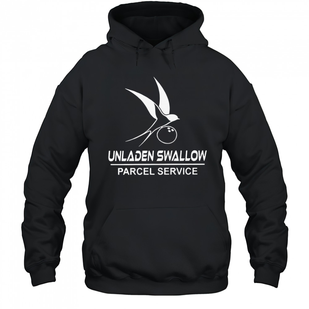 Unladen Swallow Parcel Service T-Shirt Hoodie