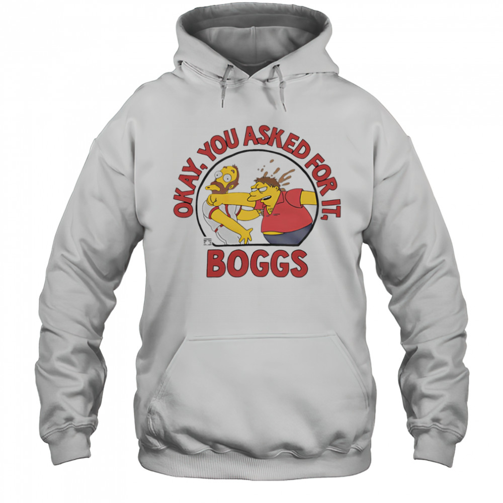 Wade Boggs you asked for it cartoon shirt Hoodie