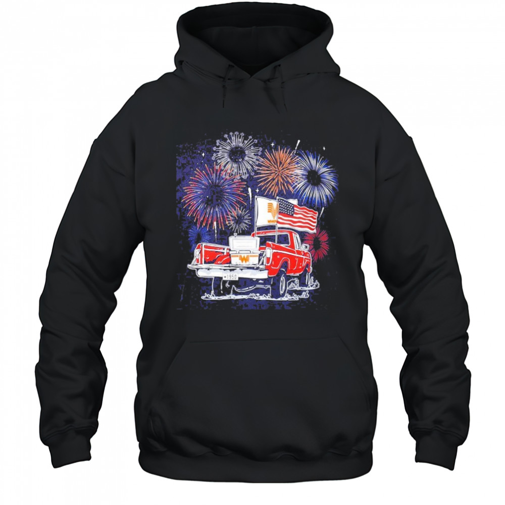 Whataburger Firework America 4th Of July T-shirt Hoodie