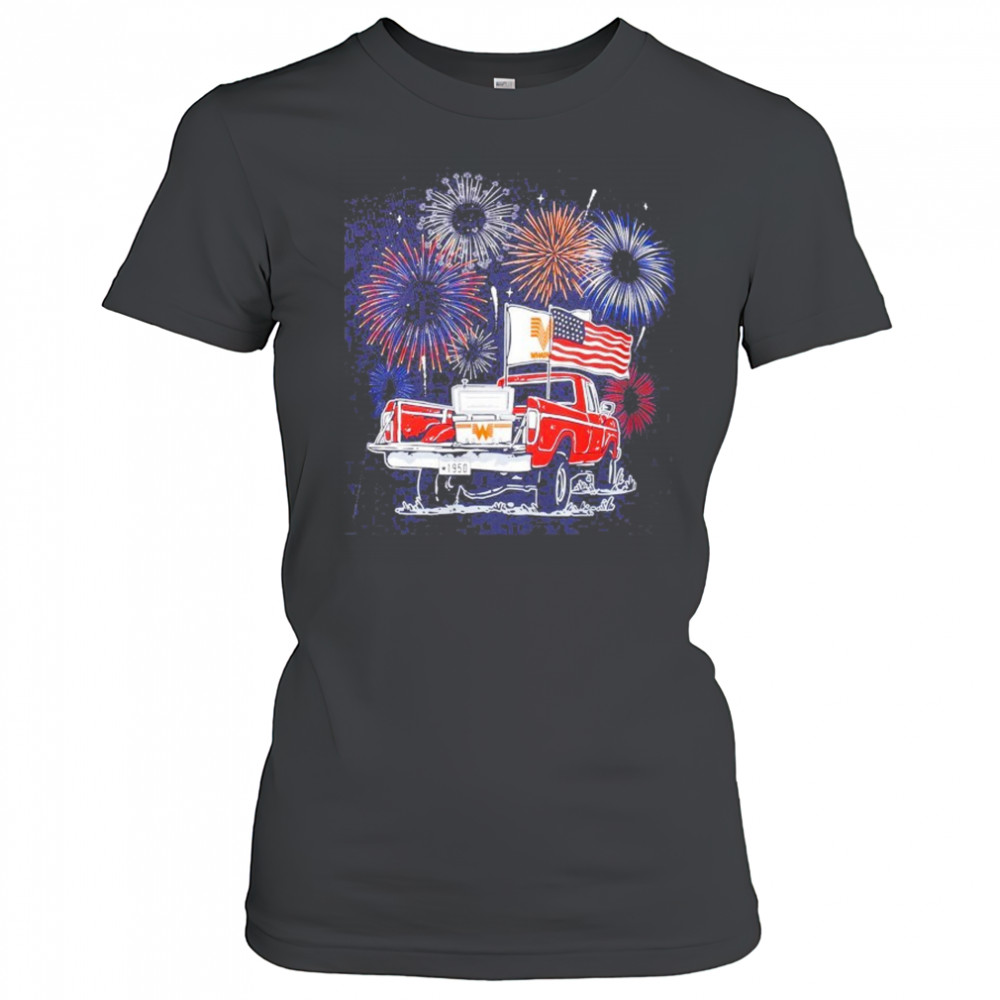 Whataburger Firework America 4th Of July T-shirt Women's T-shirt