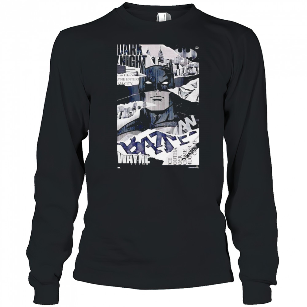 Dark Knight Batman Bruce Banner shirt Long Sleeved