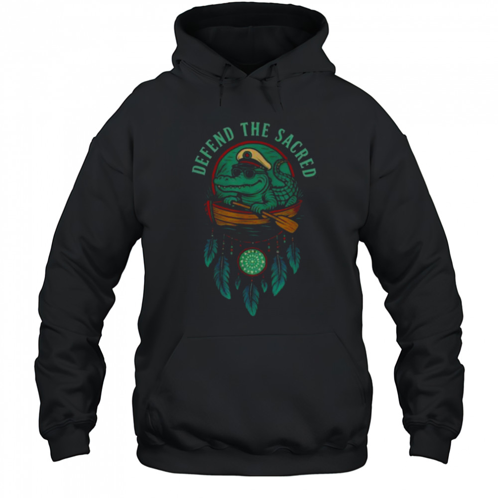 DEFEND THE SACRED Alligator T Shirt Hoodie