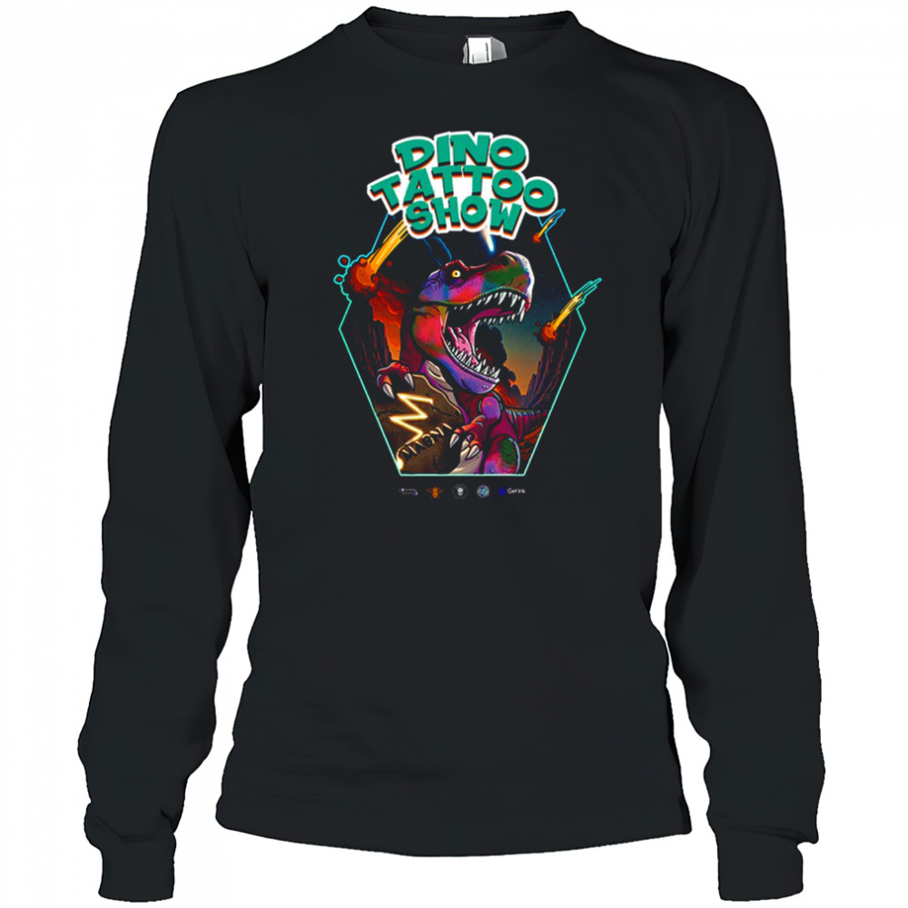 Dino Tattoo Show 2025 T-Shirt Long Sleeved