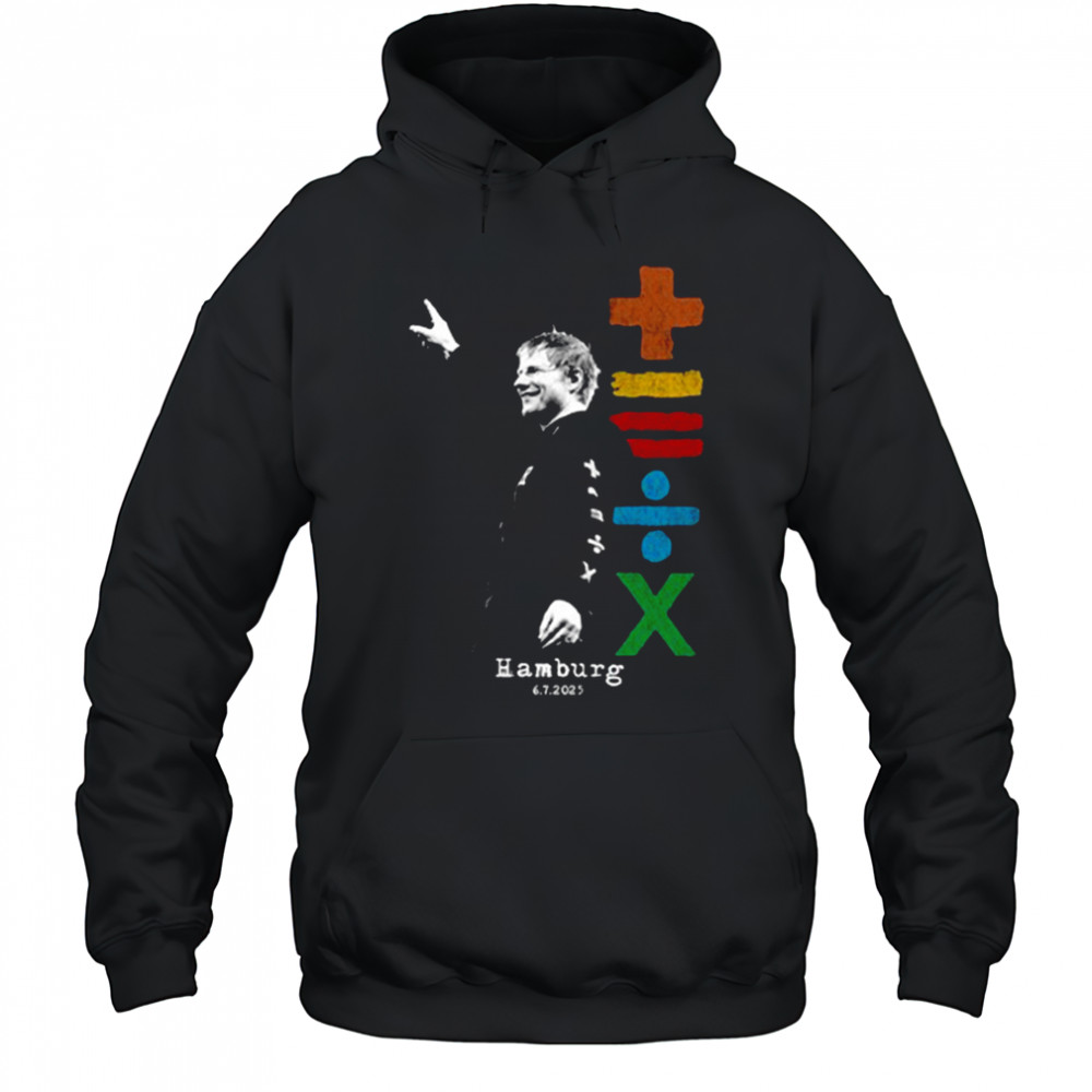 Ed Sheeran Mathematics City Exclusive T-Shirt Hoodie