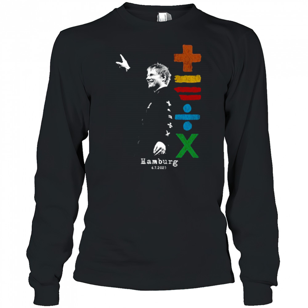 Ed Sheeran Mathematics City Exclusive T-Shirt Long Sleeved