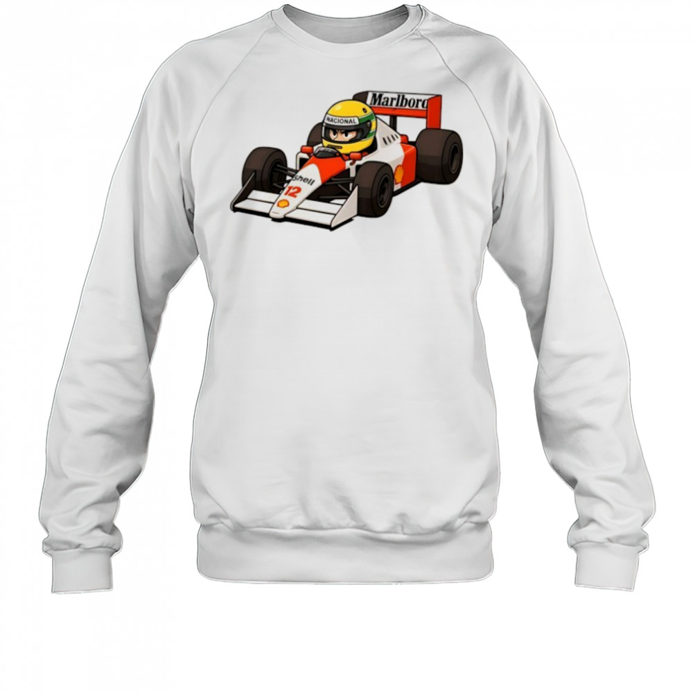 F1 Senna Marlboro cartoon shirt Sweatshirt