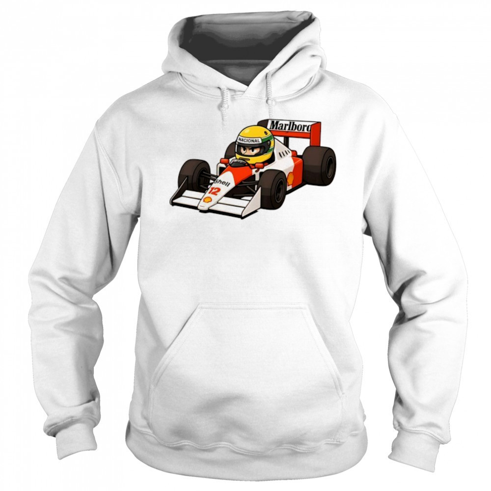 F1 Senna Marlboro cartoon shirt Sweatshirt
