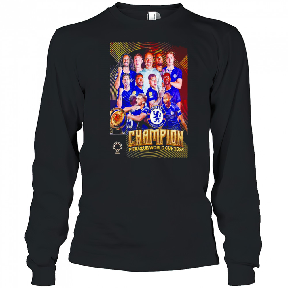 FIFA Club World Cup 2025 Champions Are Chelsea FC Shirt Long Sleeved