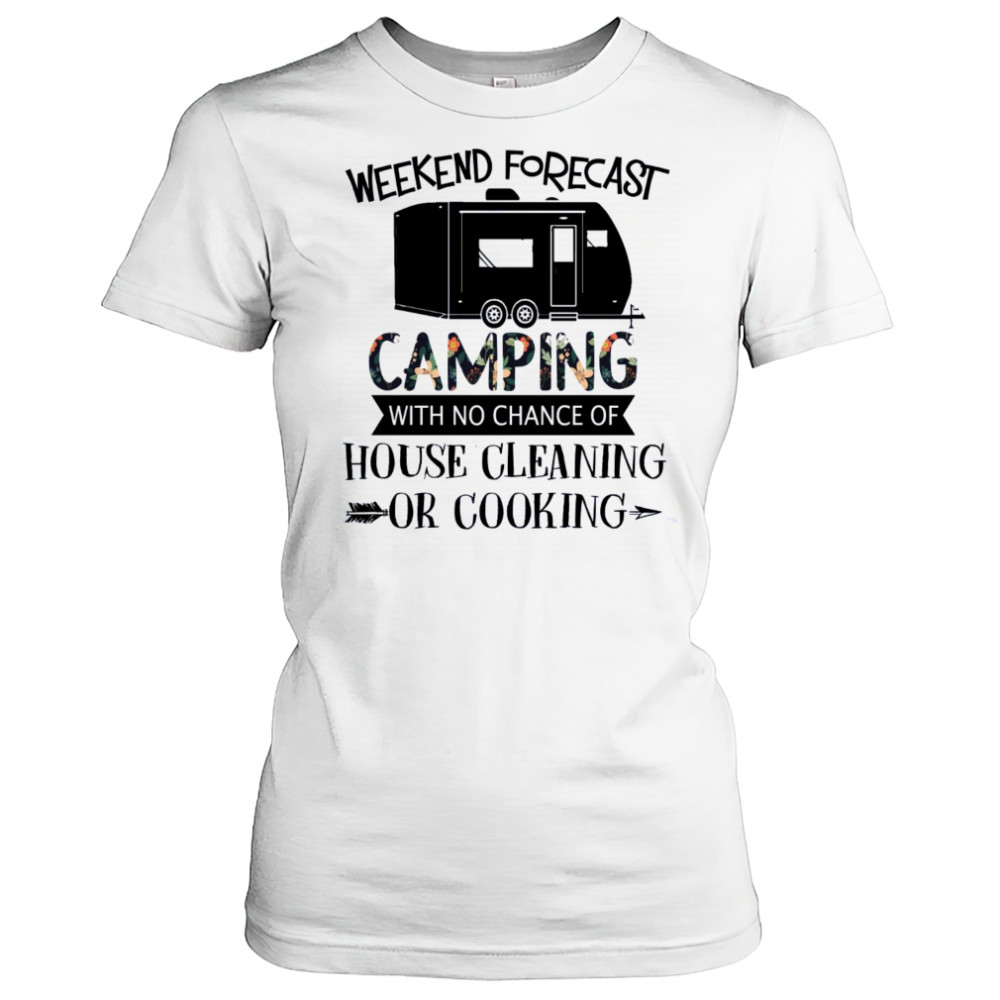 Funny Camping T-Shirt for Women & Men – No Cooking or Cleaning Weekend Tee Women's T-shirt