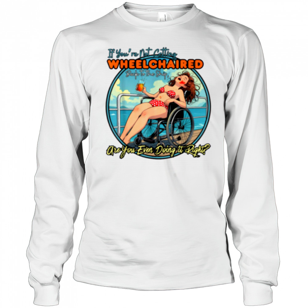 funny cruise ship vacation T Shirt Long Sleeved