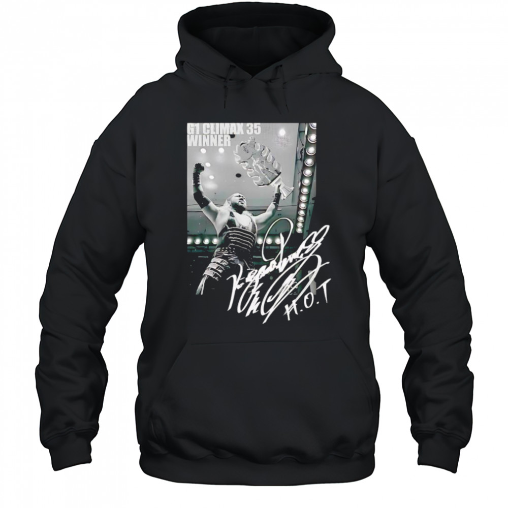 G1 Climax 35 winner shirt Hoodie