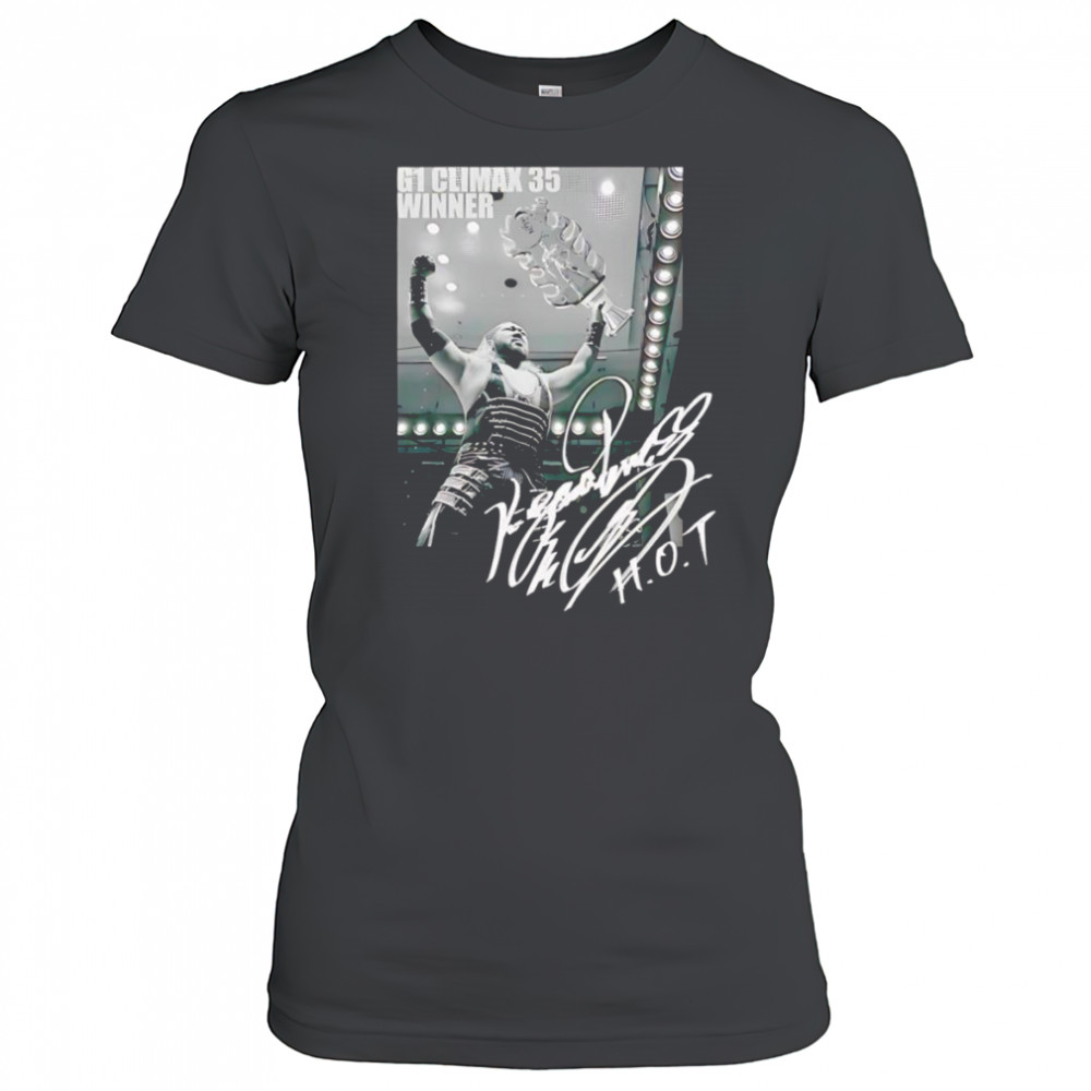 G1 Climax 35 winner shirt Women's T-shirt