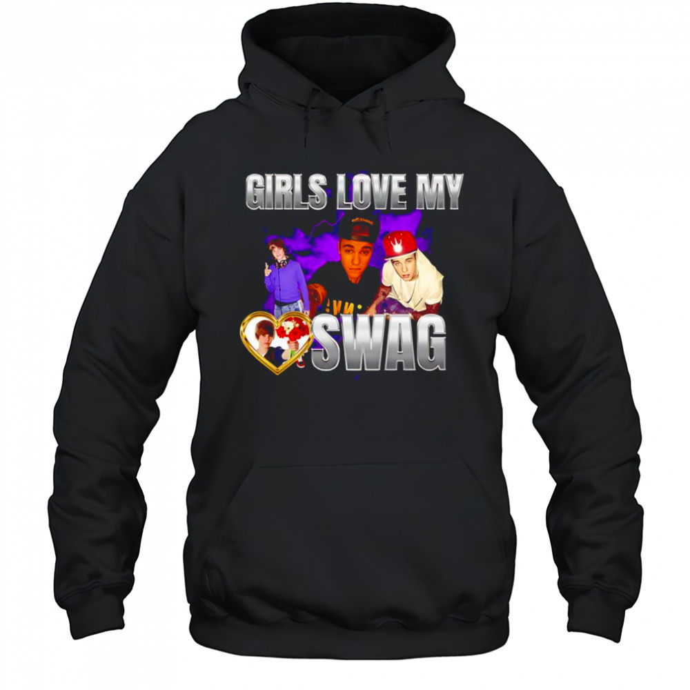 Girls love my swag Justin Bieber shirt Hoodie