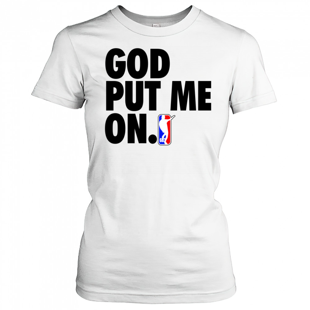 God put me on t-shirt Women's T-shirt