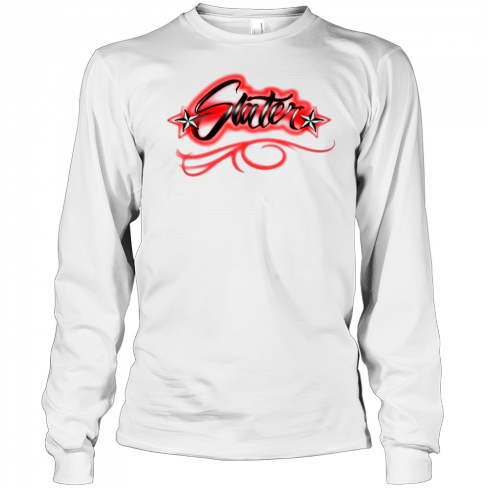GRAFFITI STAR WHITE T-Shirt Long Sleeved