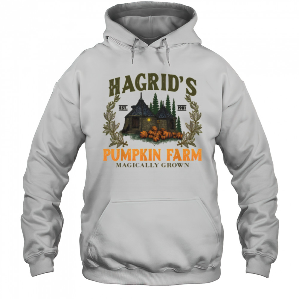 Hagrids Pumpkins Farm Grown Halloween Witch Spooky Season T Shirt Hoodie