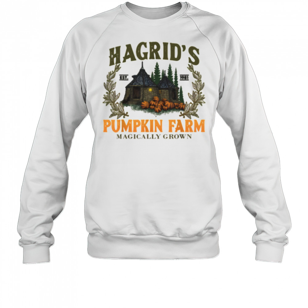 Hagrids Pumpkins Farm Grown Halloween Witch Spooky Season T Shirt Sweatshirt