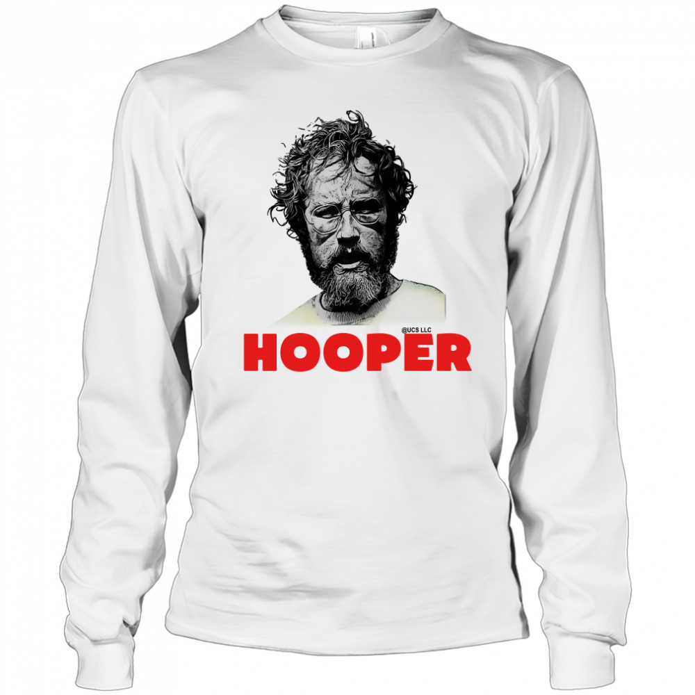 Hooper Jaws Main Character Jaws Movie shirt Long Sleeved