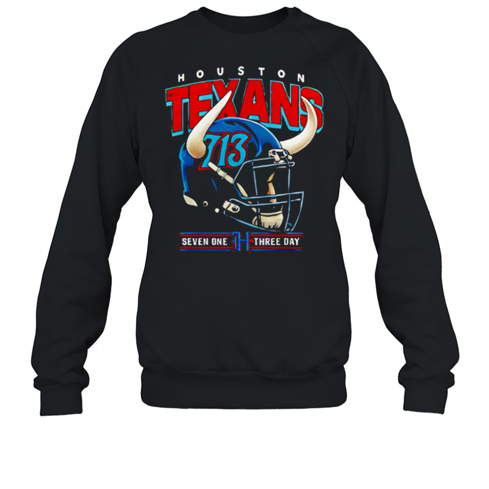 Houston Texans H-Town 713 Day Lil Keke helmet shirt Sweatshirt