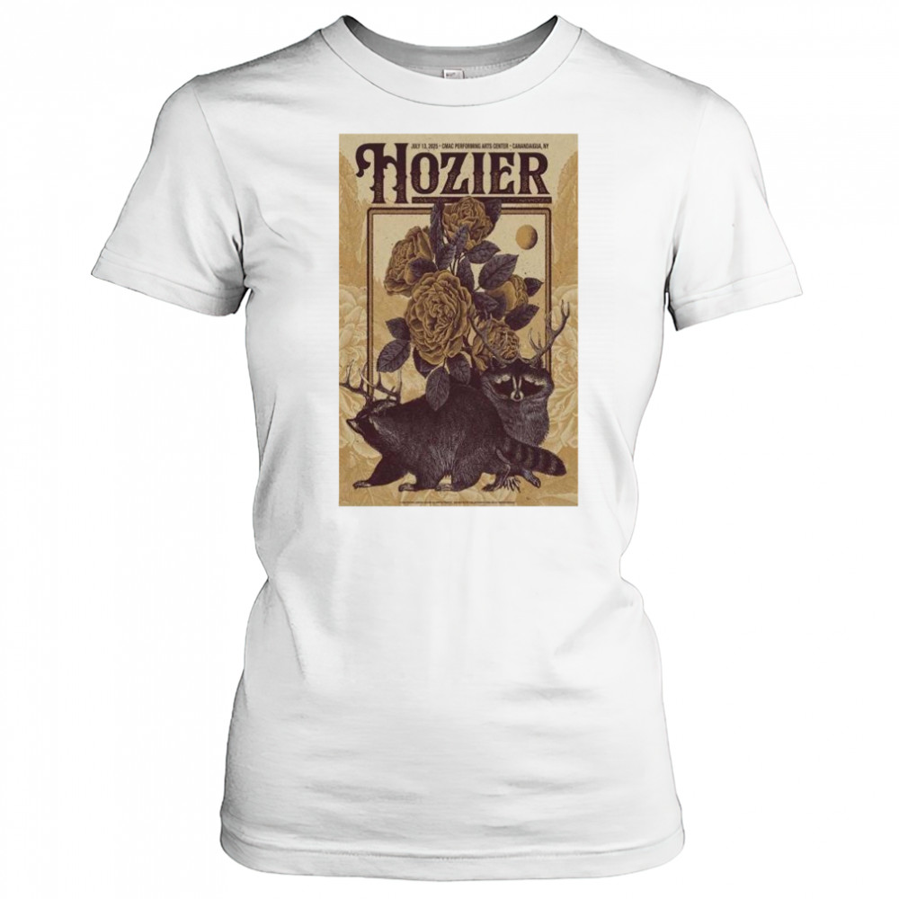 Hozier CMAC Performing Arts Center July 13 2025 Canandaigua NY Tour T-Shirt Women's T-shirt