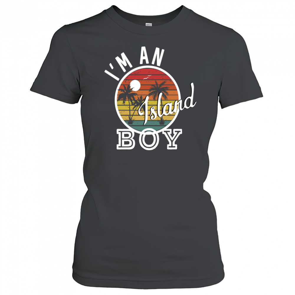 I'm An Island Boy Funny Rap Song Lyrics T-Shirt Women's T-shirt