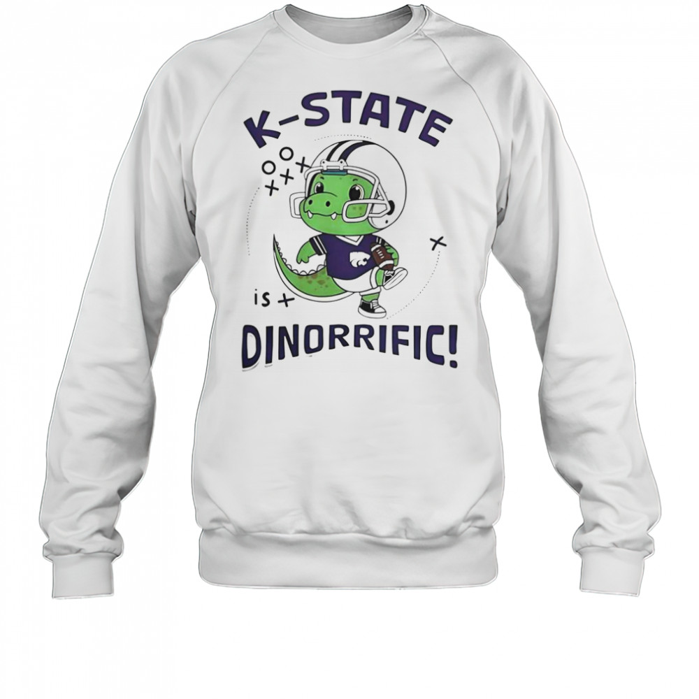 K-State Wildcats Vive La Fete Dino-Riffic T-Shirt Sweatshirt